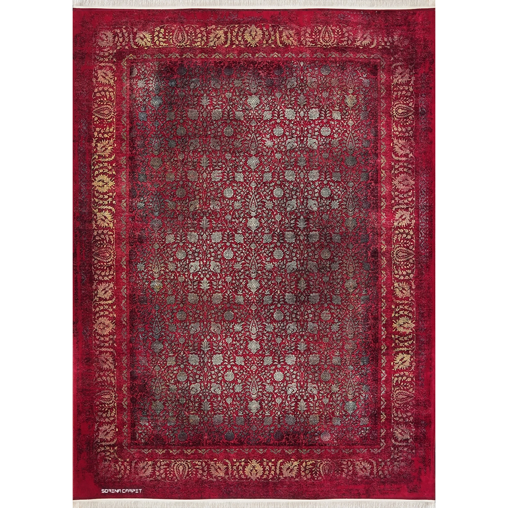 1500 reeds persian carpet, Design RAHIL (Vintage)